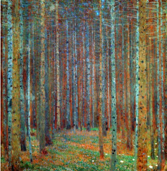 Tannenwald Pine Forest, 1902 - Gustav Klimt Paintings